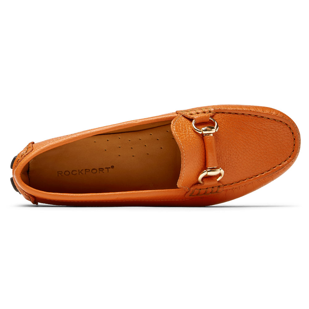 Rockport Singapore Womens Loafers - Bayview Bit Keeper Orange - ST4785906